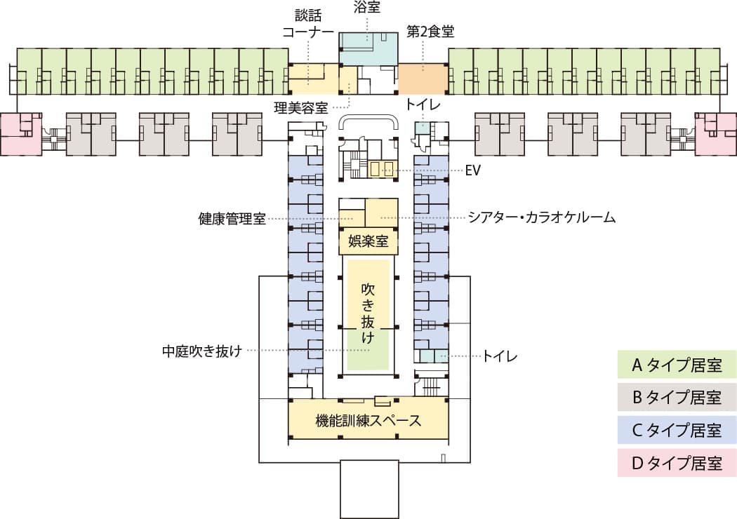 居室間取り図